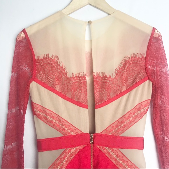 THREE FLOOR x REVOLVE Red Lace Cocktail Dress - Picture 7 of 9